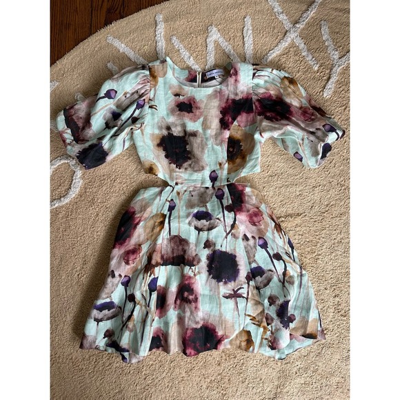 Karina Grimaldi Fleur Print Dress Medium NWT - Picture 8 of 11